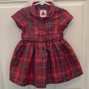 Baby Gap, Super Cute and Comfy, Red Plaid Dress, 2 pc w/Diaper Cover, 12-18M